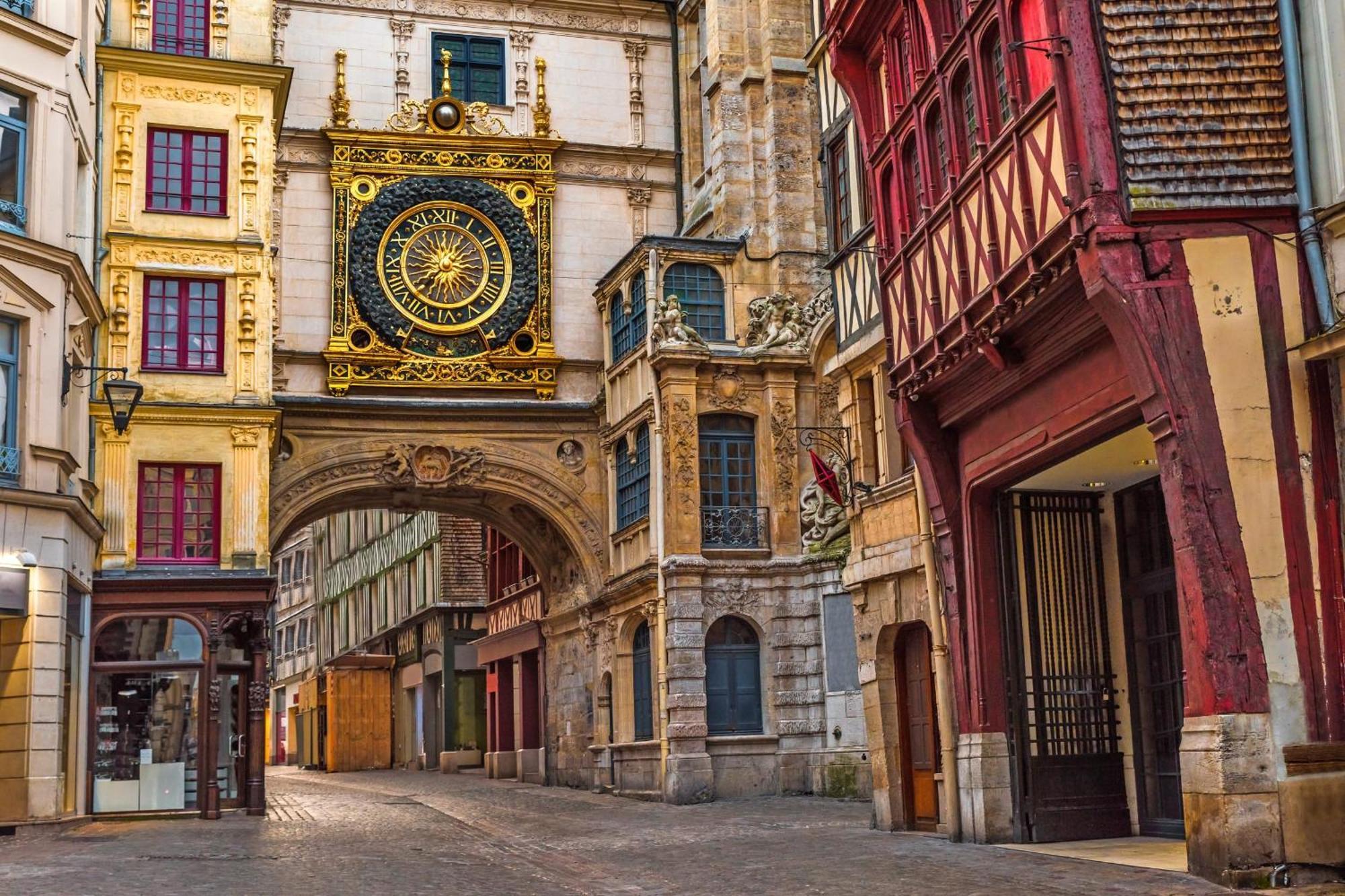 Le Charmant F2 Rue Du Gros Horloge A Rouen! Esterno foto